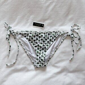 Milly Cabana Fiji  bikini bottoms large women's swimsuit bathing suit white